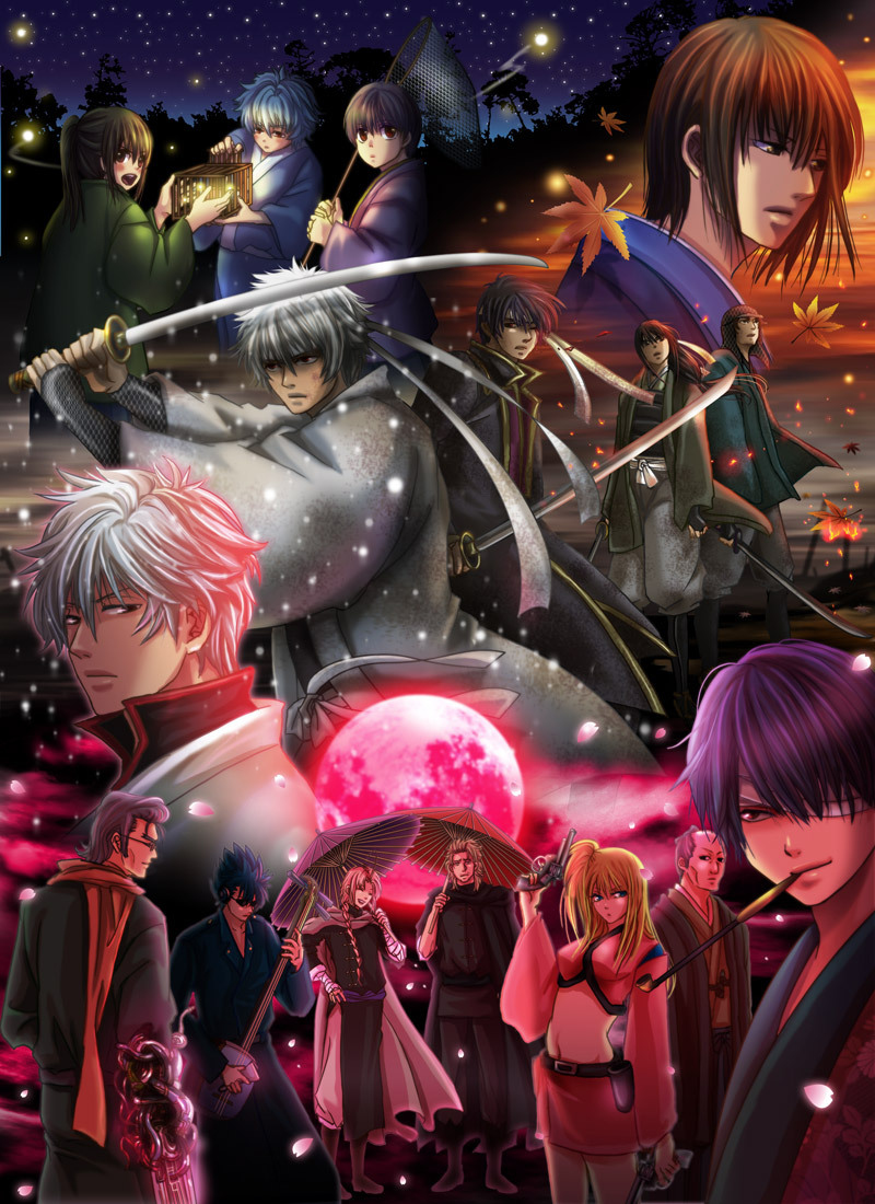 銀魂 アニメ レア 当時物! 新訳紅桜篇 ナンジャタウン 缶バッジ