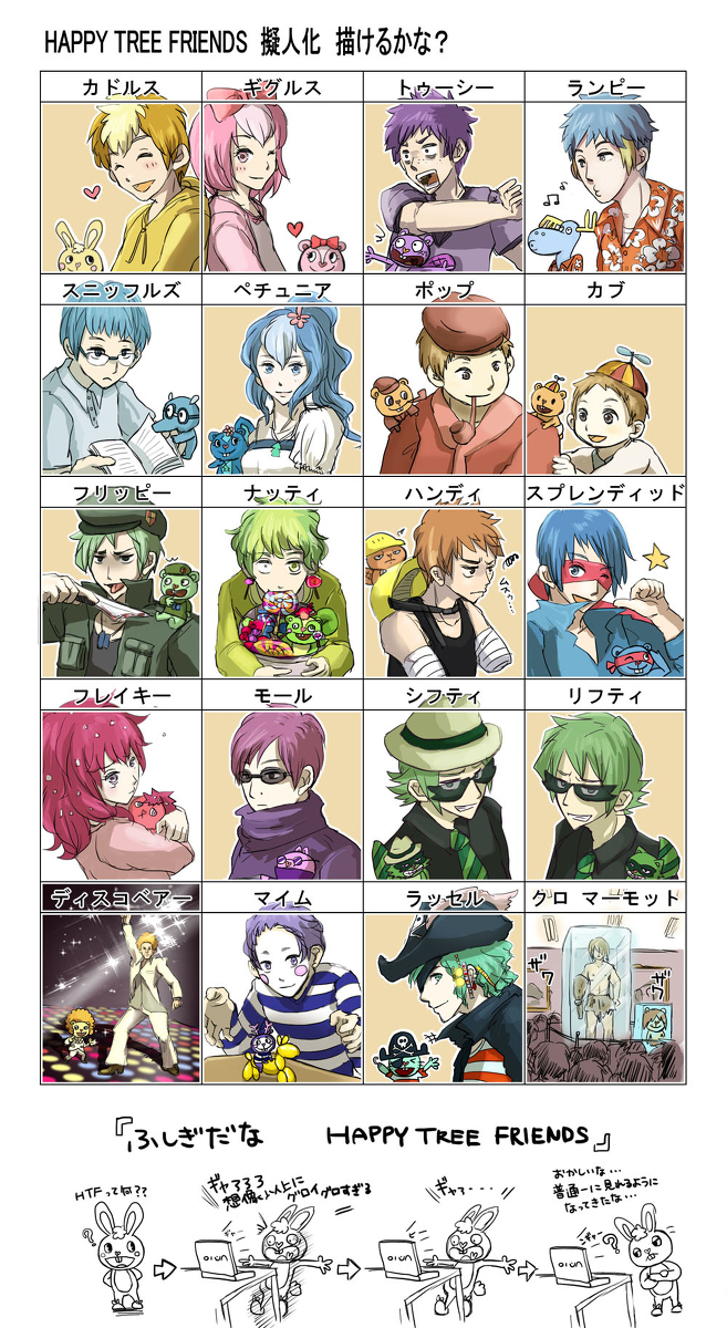 Htf 擬人化描いてみた イメレス Kuro