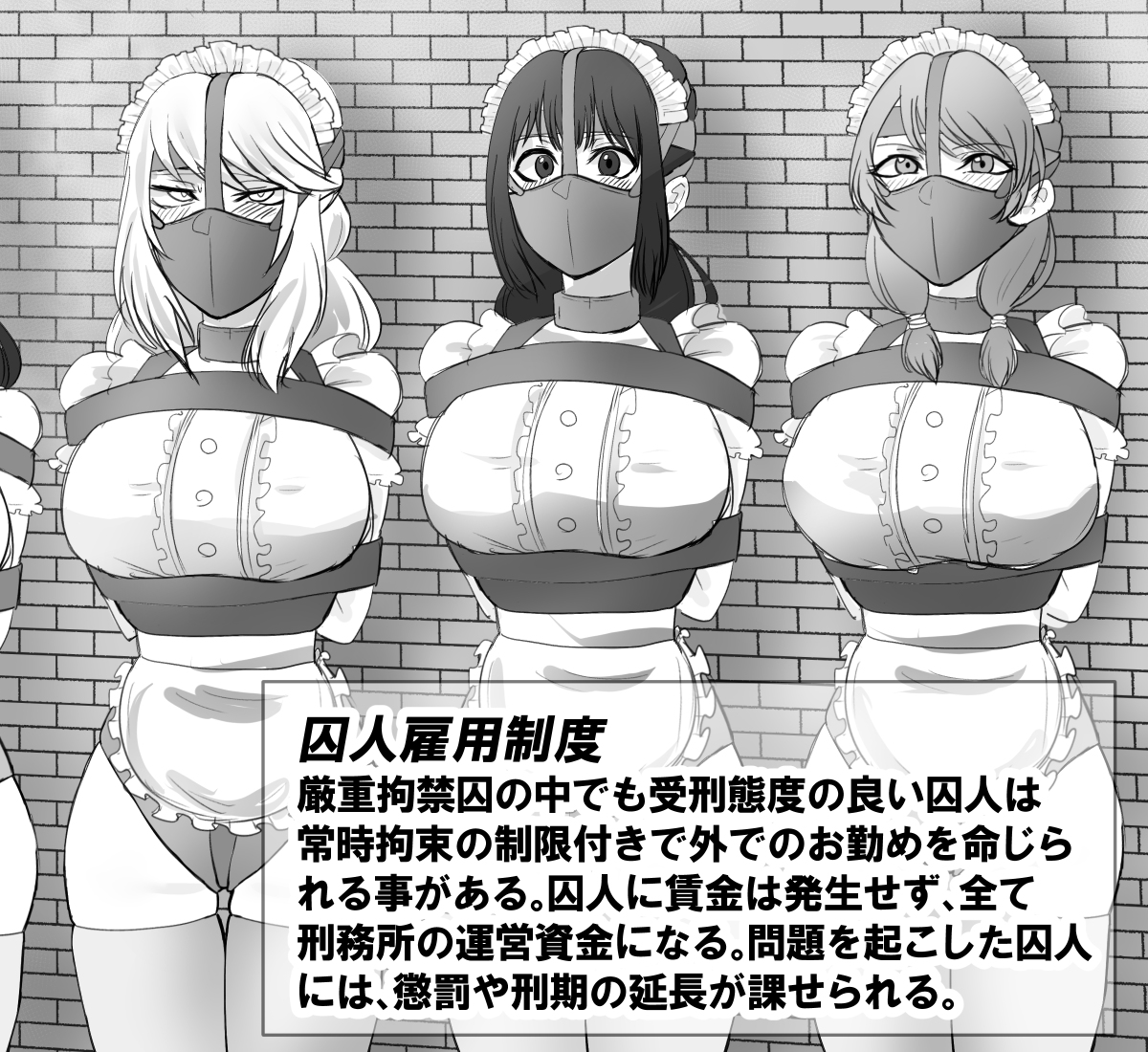 女囚の厳重拘束エロ画像 囚人雇用制度 | ハイロゥ
